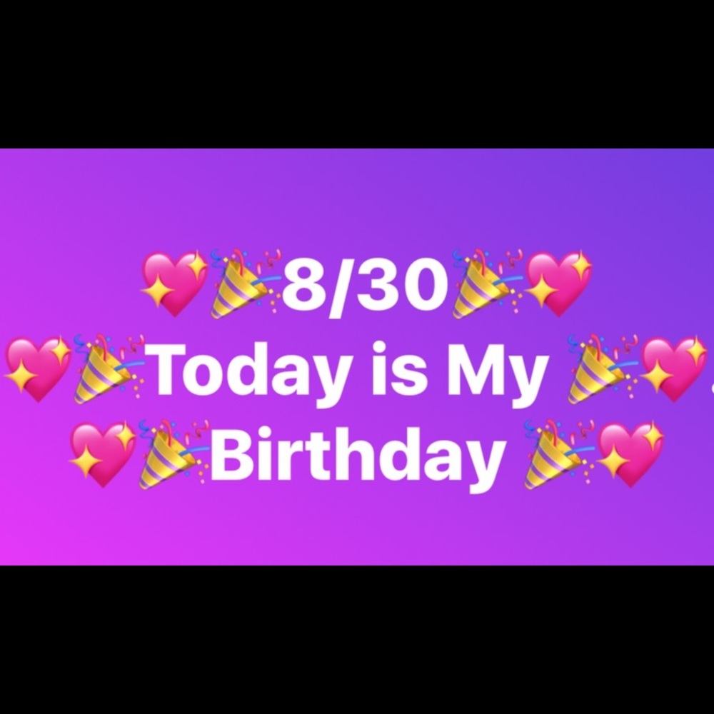 Today is My Birthday!!