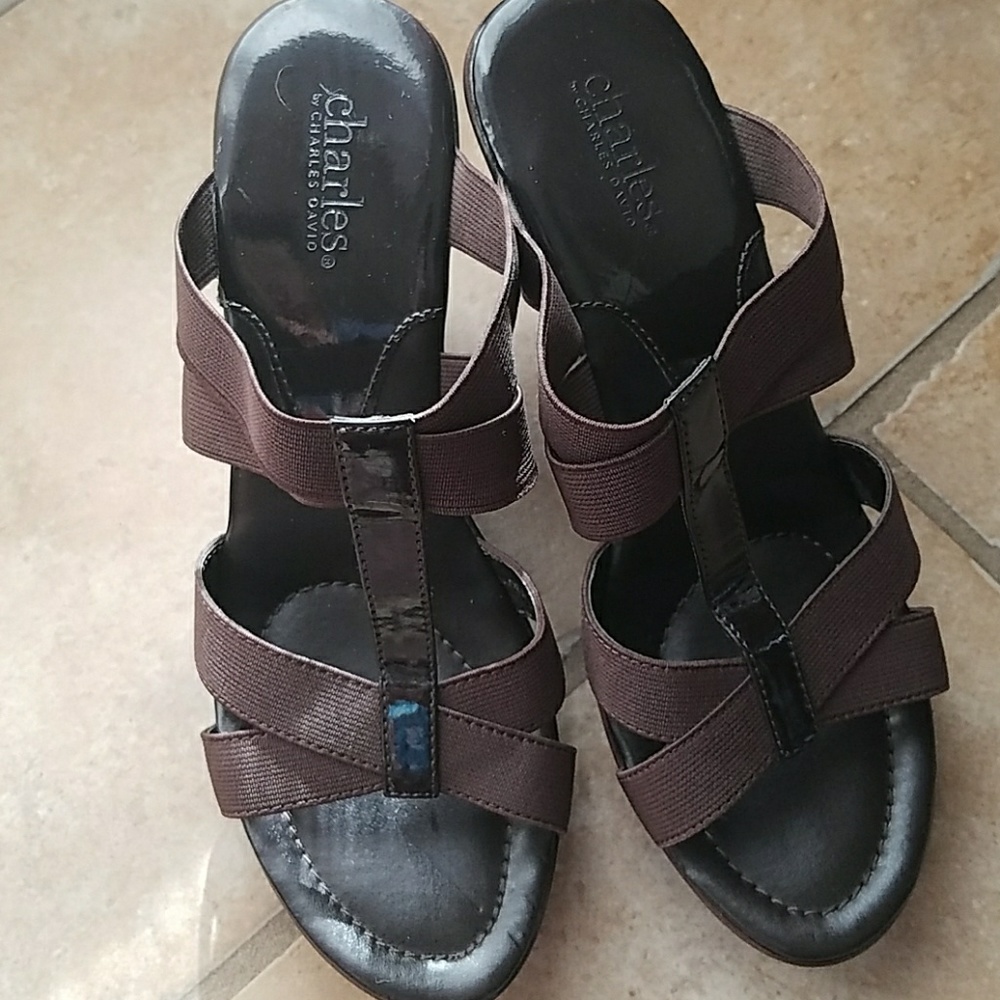 Strappy Wedges