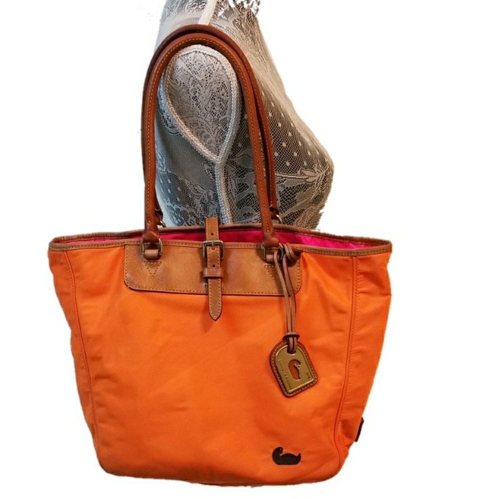 DOONEY & BOURKE nylon leather everyday wear bag
