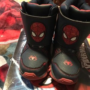 Spiderman Snow Boots