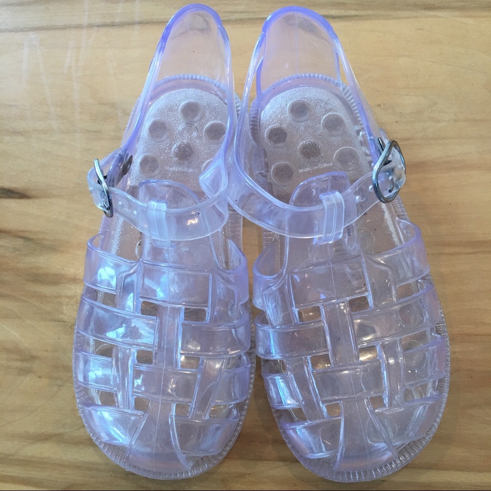Baby Gap clear jellies size 9 for $10
