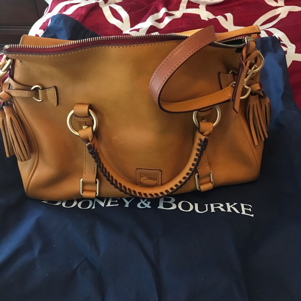 Dooney & Bourke yellow leather purse