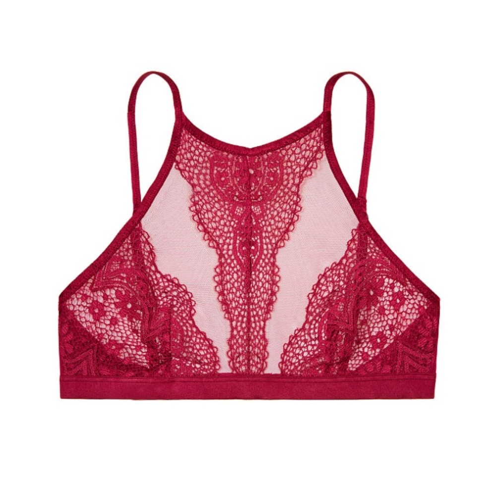 Victoria's Secret high-neck lace bralette