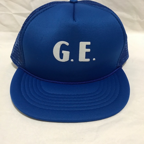 VIntage GE General Electric G.E. baseball hat cap - Picture 4 of 4