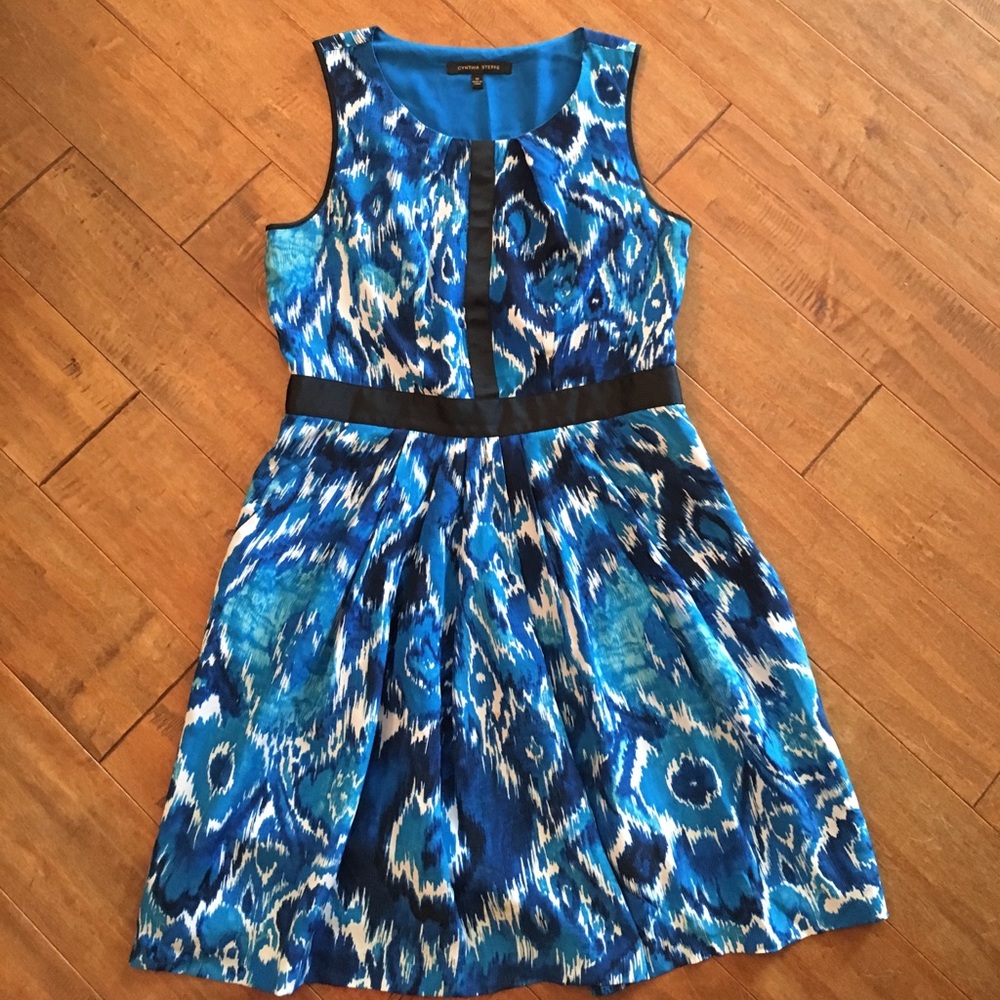Ikat Cynthia Steffe Silk Dress