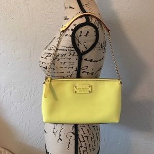 ☀️END OF SUMMER SALE☀️Neon Yellow Kate Spade purse