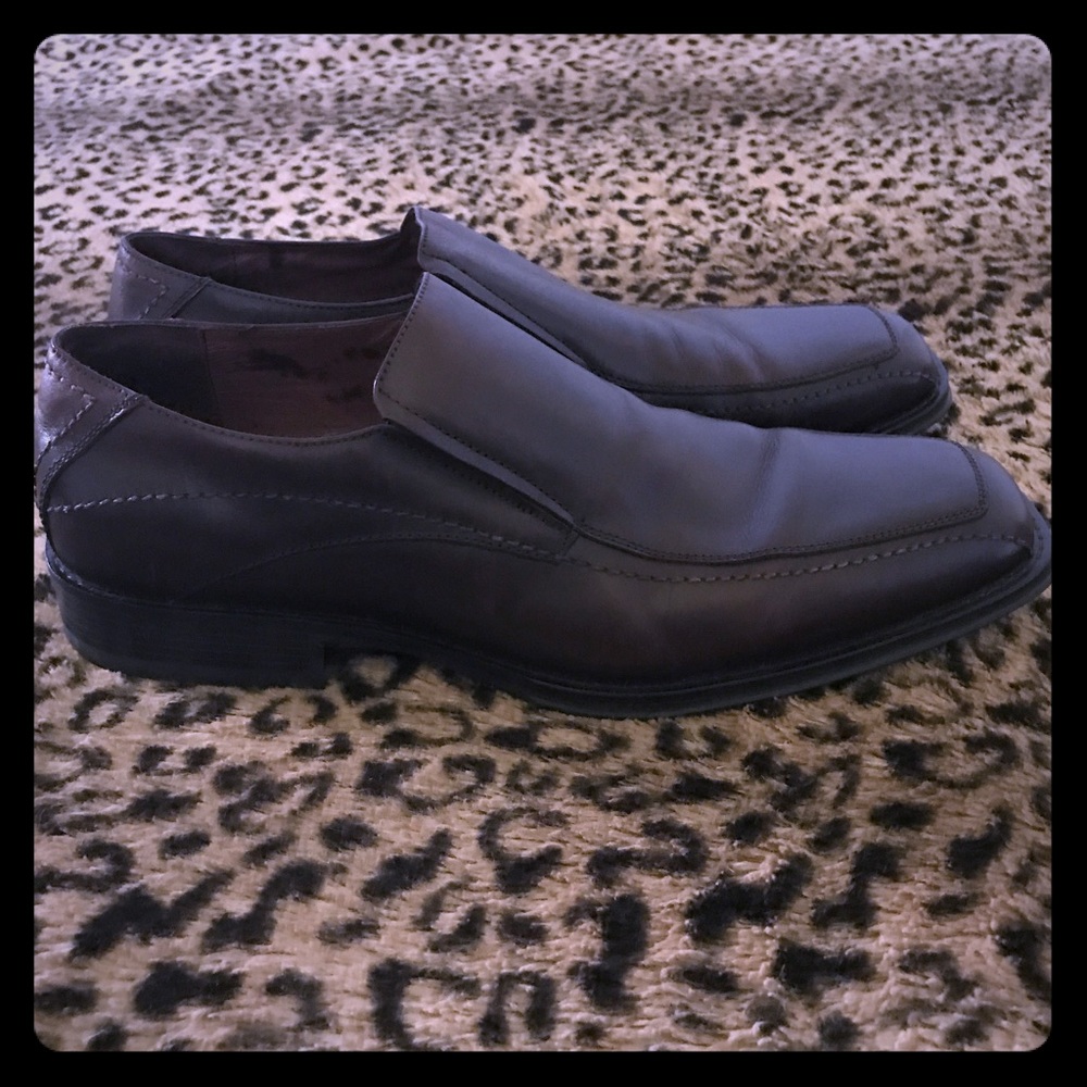Johnston & Murphy brown dress shoes size 11 m