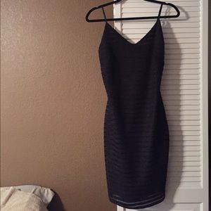 black body con dress