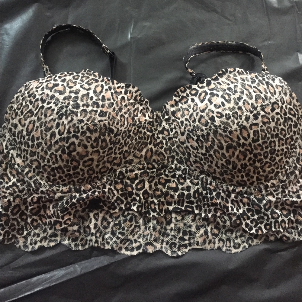 Victoria's Secret Leopard Push-up Bra