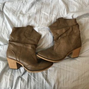 cute brown booties