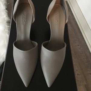 Vince grey heels