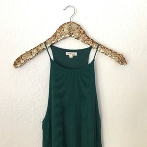 ❗️SOLD // Ribbed Turquoise Midi Dress