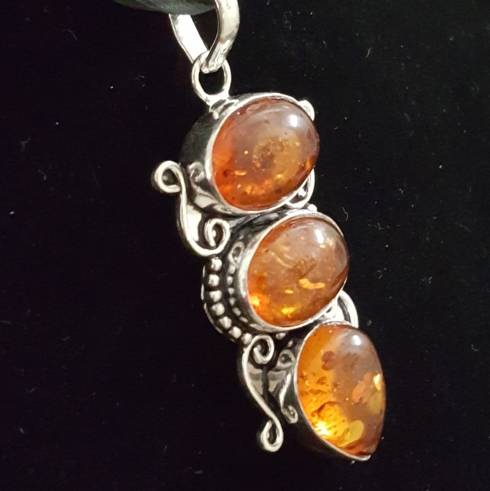Honey Baltic Amber Pendant
