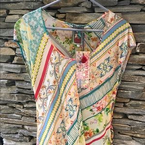 Johnny Was Flowing Top/Tunic