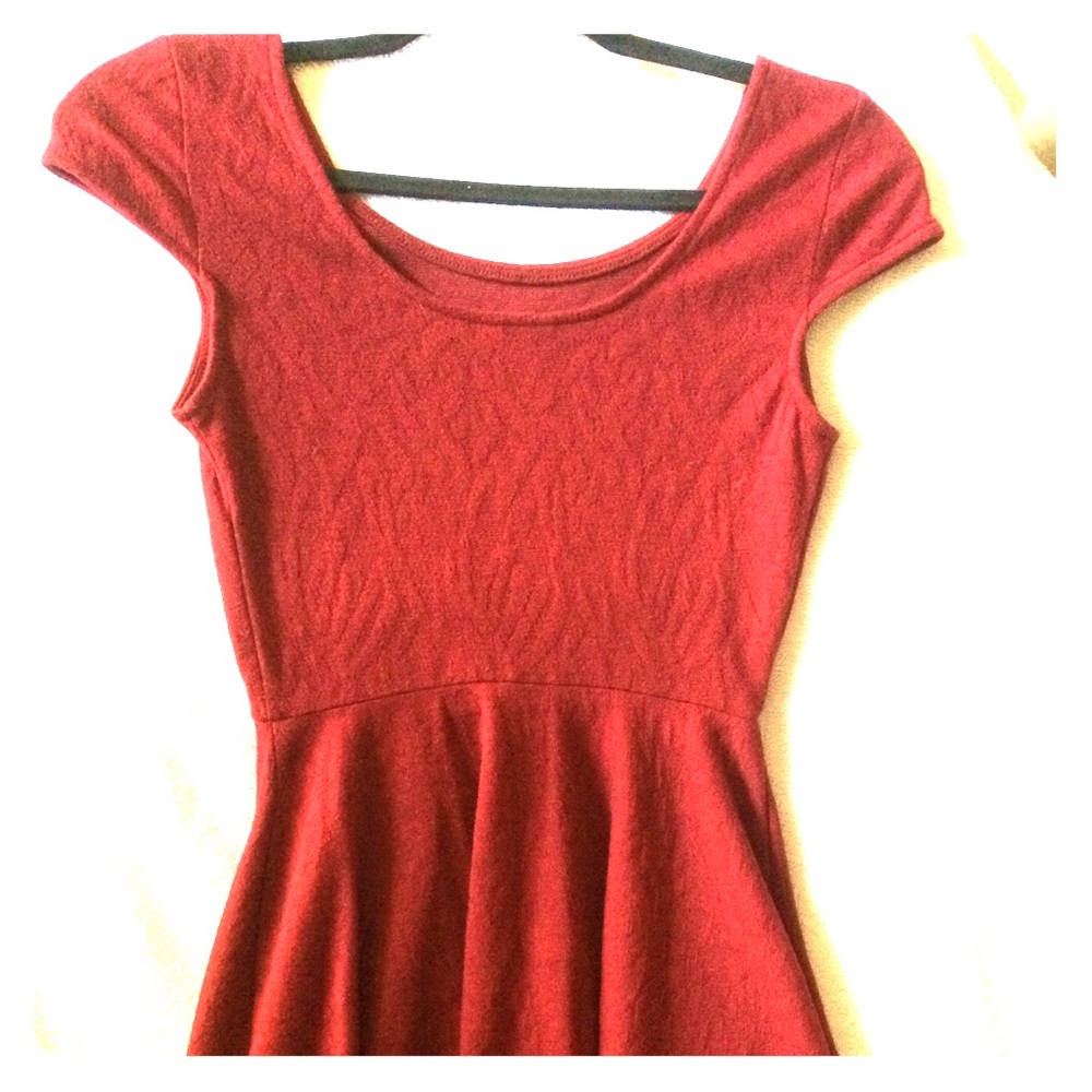 Red swing dress. Super comfy!!