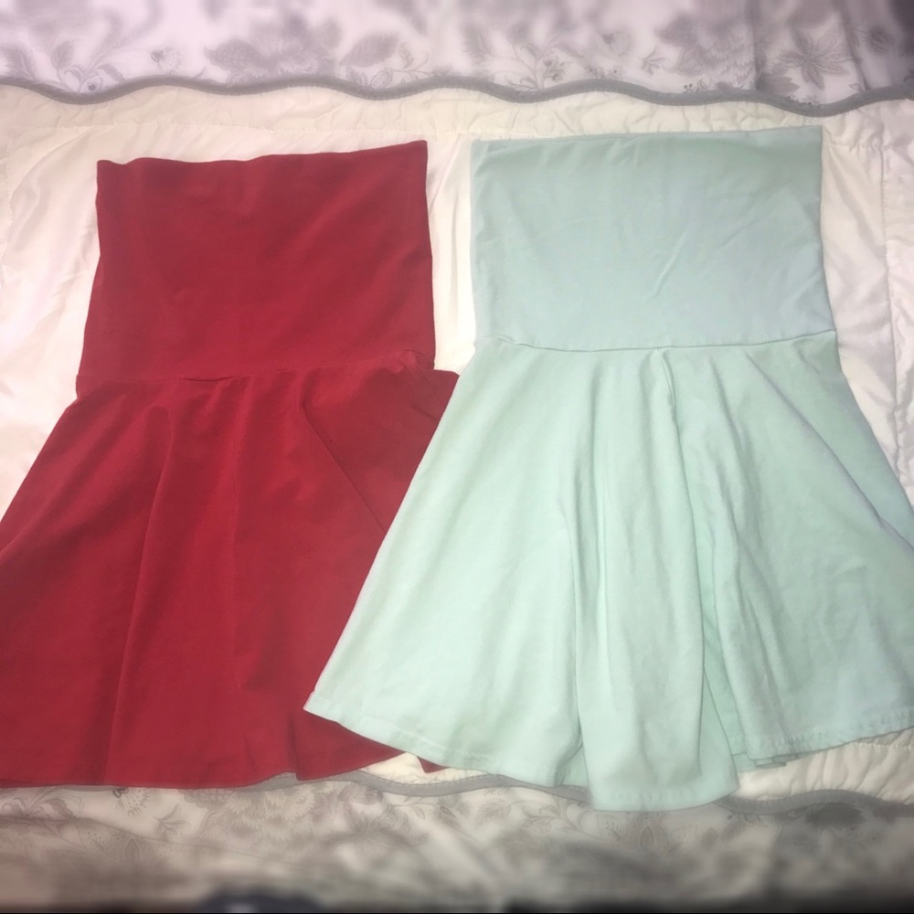 A A Strapless Mini Dress Bundle