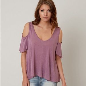 ❗️SOLD // Free People Cold-Shoulder Tee