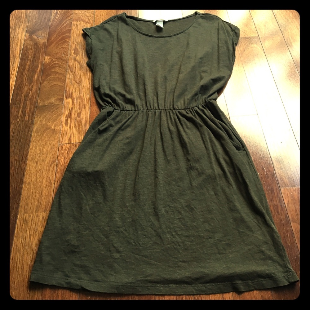 Army green dress