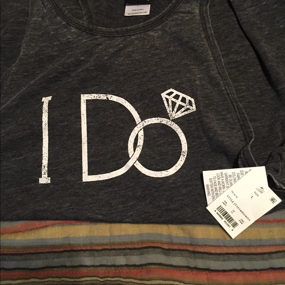 "I Do" Tank Top - Picture 3 of 4