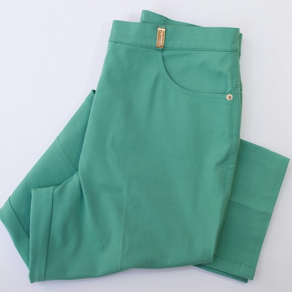 St John Sport Jeans with Gold Logo Hardware - Picture 4 of 8