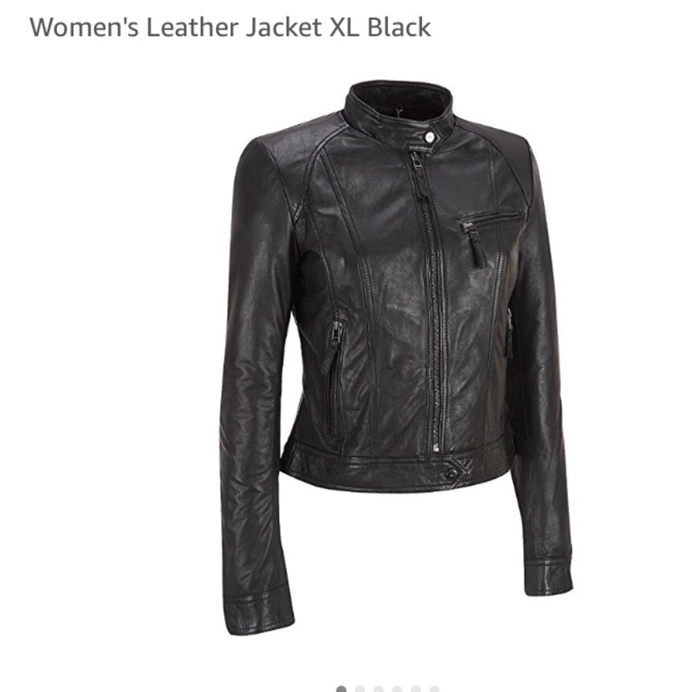 Leather jacket-NWT!