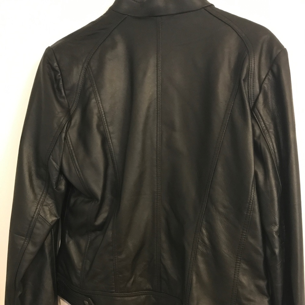Leather jacket-NWT! - Picture 4 of 6