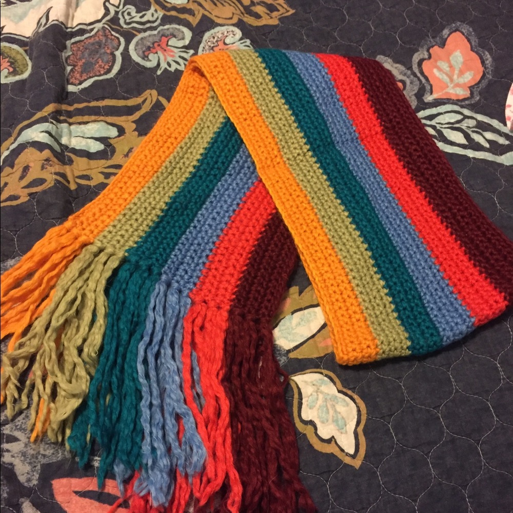 Colorful Striped Scarf from American Eagle