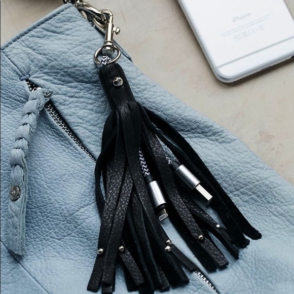 Free People Accessories - 🆕 Leather tassel charger
