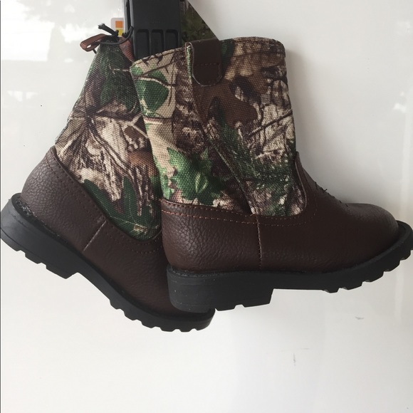 healthtex Shoes Healthtex Babyinfant Camo Velcro Boots Size 2 New