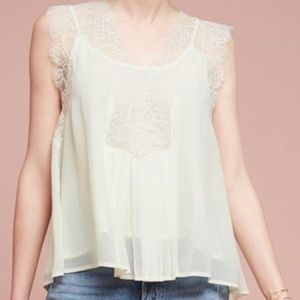 Anthropologie Benita lace tank
