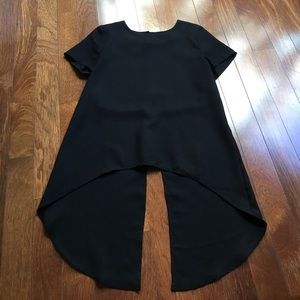 Very cool tuxedo like black top