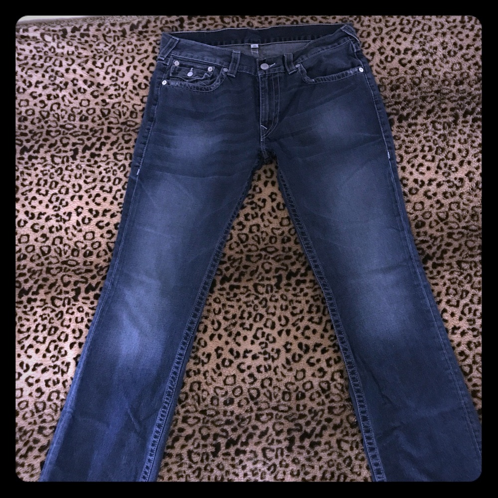 True Religion straight leg jeans size 36