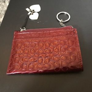 Coach coin/card holder