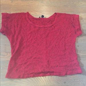 Casual cropped shirt