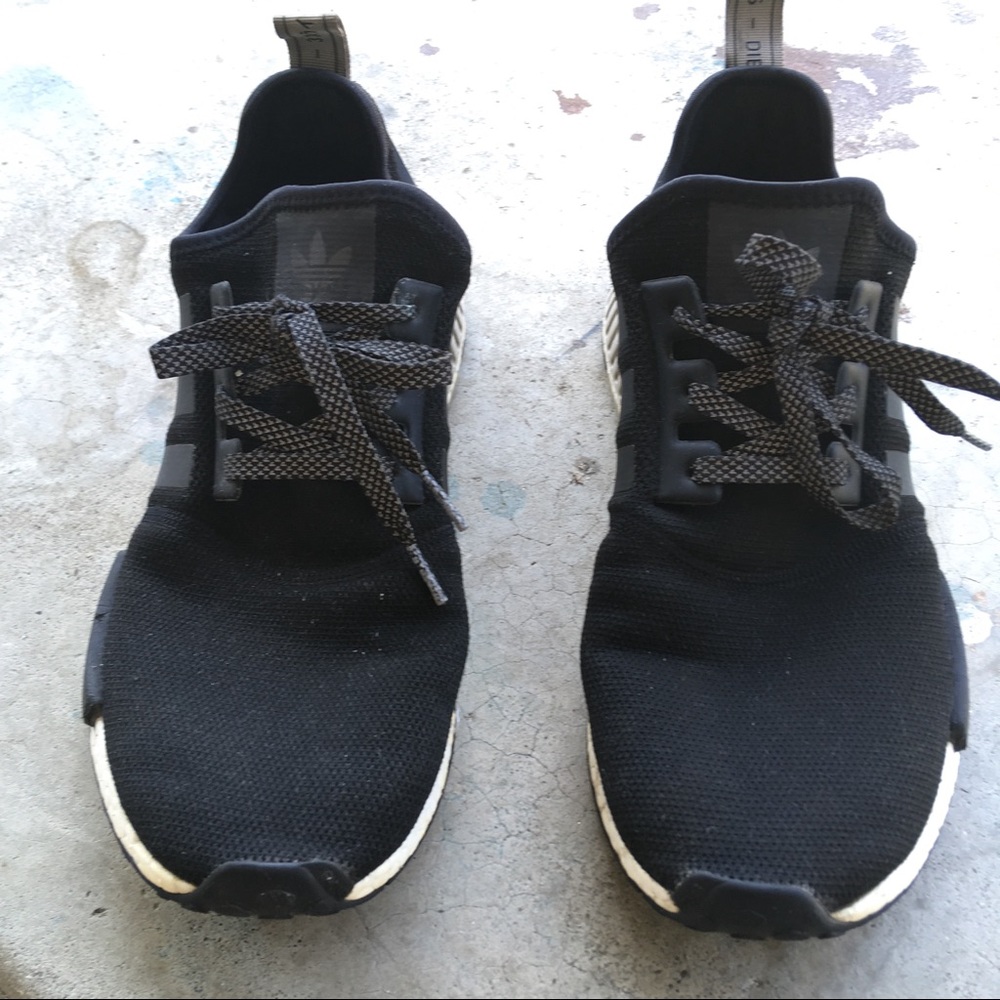 Adidas NMD Size 11 Black - Picture 3 of 4