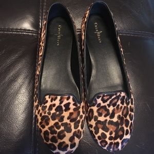 Cole Haan leopard ballet flats