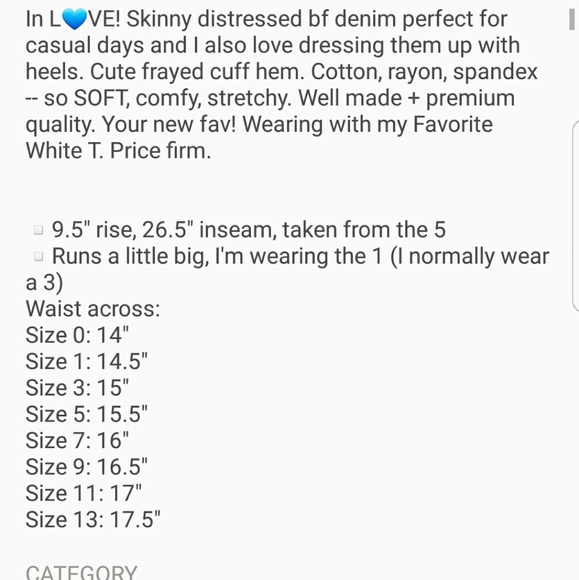 🎉HP 01/02 Soft distressed skinny boyfriend jeans - Picture 5 of 5