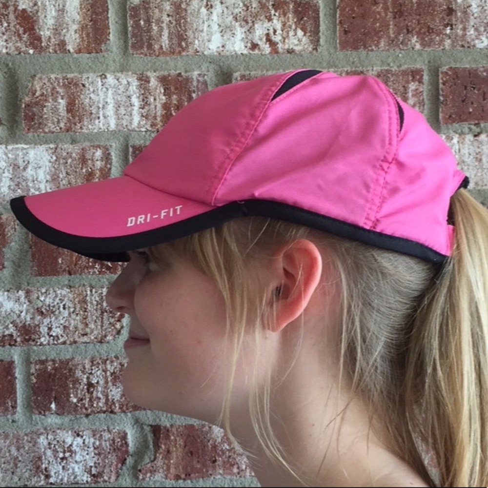 Pink Nike hat