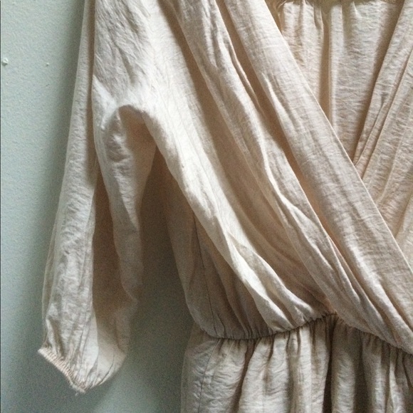 Blush Beige boho Romper - Picture 4 of 8