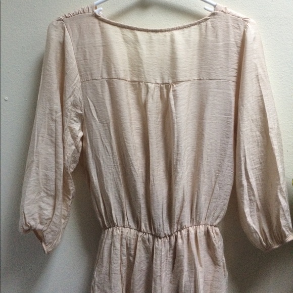 Blush Beige boho Romper - Picture 5 of 8