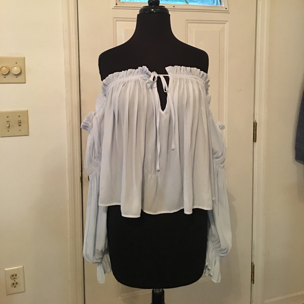 Cute Boho Off-the-Shoulder Top