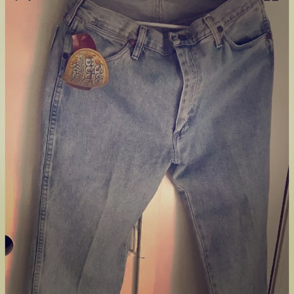 Wrangler cowboy cut jeans 34w x 36l
