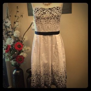 White House Black Market Strapless Dress - Size 16