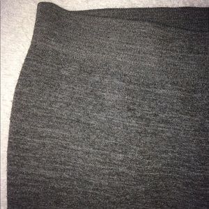 Heather gray fleece lined leggings