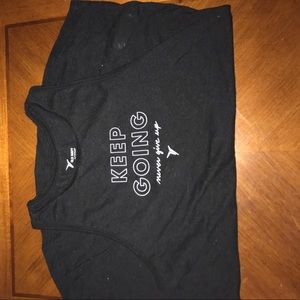 Old Navy black workout top