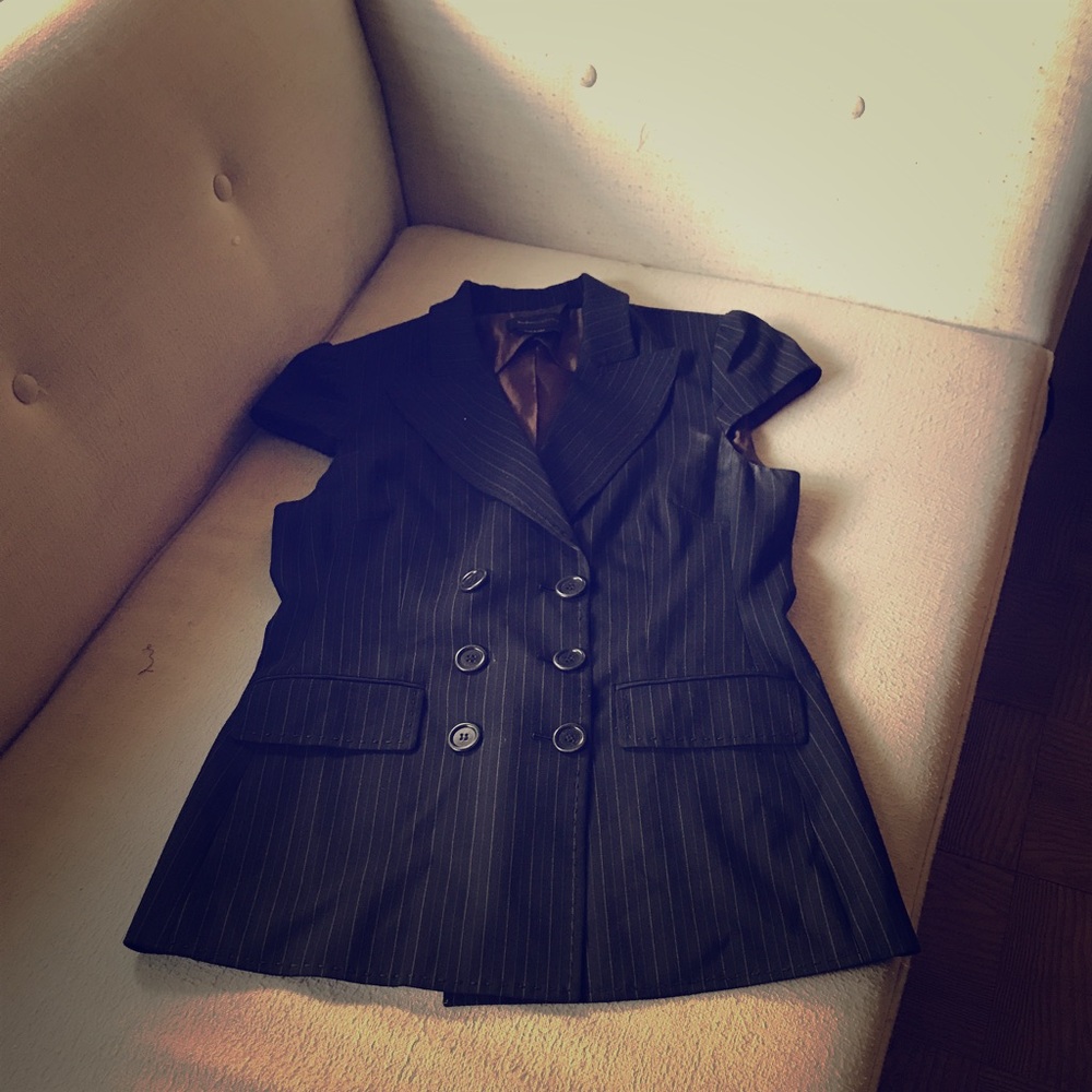 BCBGMAXAZRIA two piece navy skirt set