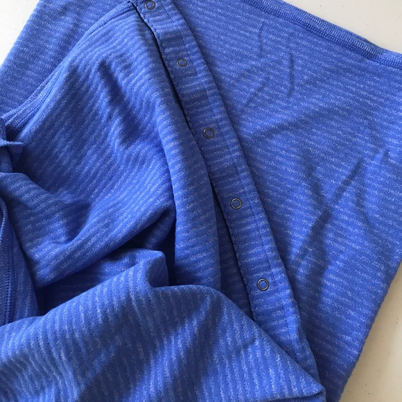 NWT HEATHERED BLUE PIQUE LULULEMON VINYASA SCARF - Picture 6 of 7