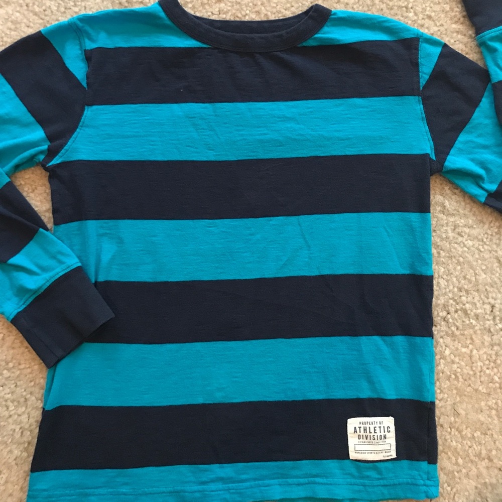 CP Striped Tee Size L 10/12