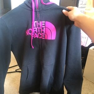 North Face Zip Up Sweater