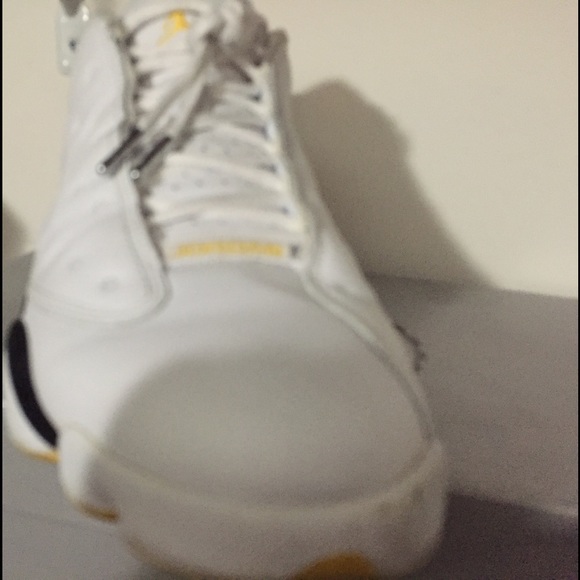 Air Jordan 13 blue yellow - Picture 2 of 4